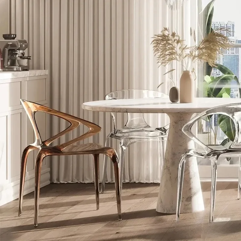Sedie Sala Da Pranzo Living Room Dining Chair Acrylic Armchair Sillas Para Comedor Meuble De Cuisine Прозрачный Стул Cadeira
