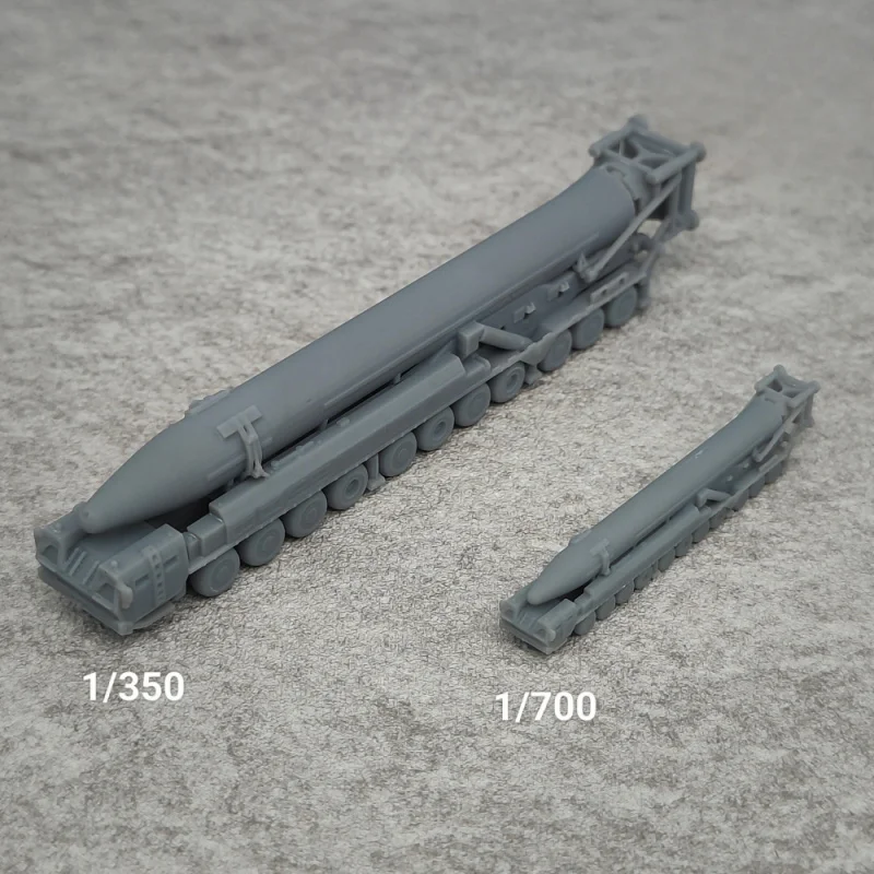 

5PCS Mars 16 Intercontinental Missile Resin Model 1/350 1/700 Tank and Combat Vehicle Miniature Model TK824