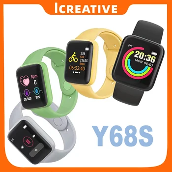 마카롱 스마트 워치 8 색 1.44 인치 스크린 남성 여성 Smartwatch 패션 스포츠 스마트 밴드 방수 스포츠 Smartwatch  Best5