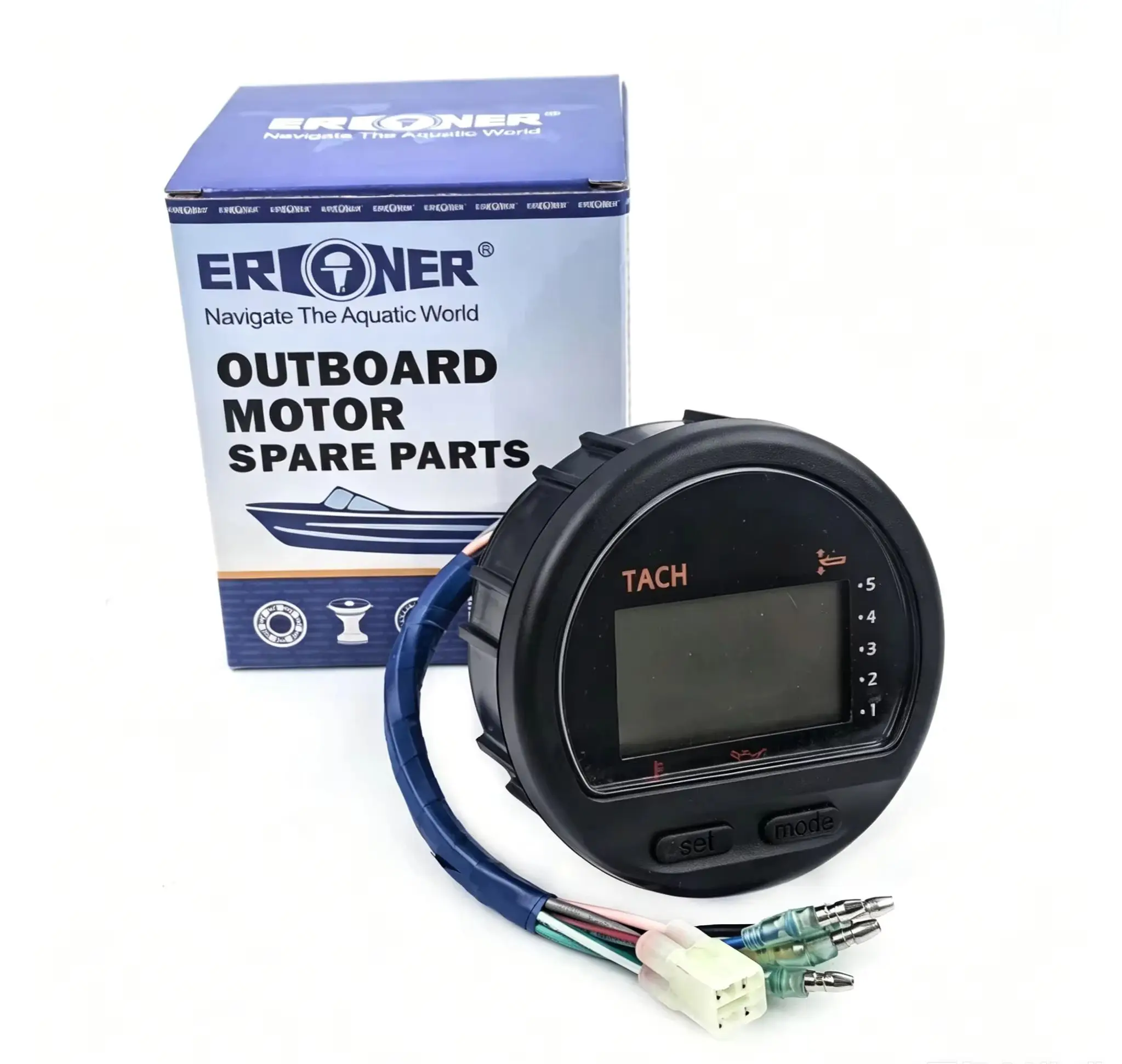 6Y5-8350T Digital Multi-Function Tachometer Gauge for Yamaha 225HP 250HP Outboard Engine 6Y5-8350T-D0-00 6Y5-8350T-01-00
