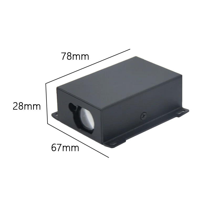 Outdoor Laser-Distance-Sensor-Rs232 Mini Laser Waterproof Rangefinder Sensor 150m Ip Laser Distance Sensor for Driverless Cars