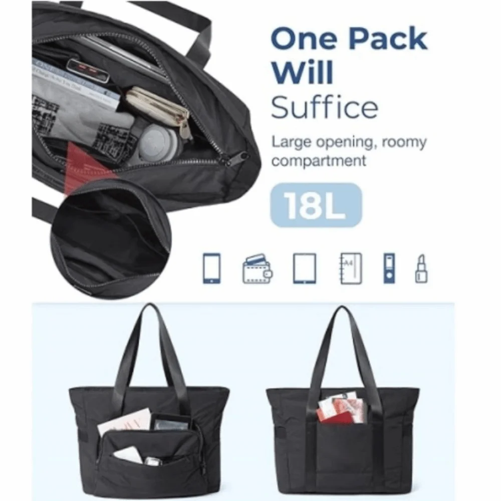 

Casual Large Capacity Yoga Tote Bag Lightweight Storage Bag Cloth Shoulder Bag Portable Fashion Women's Handbags Work