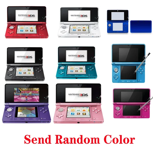 Original 3DS Handheld Game 3.5 inch Touch Screen LCD displays