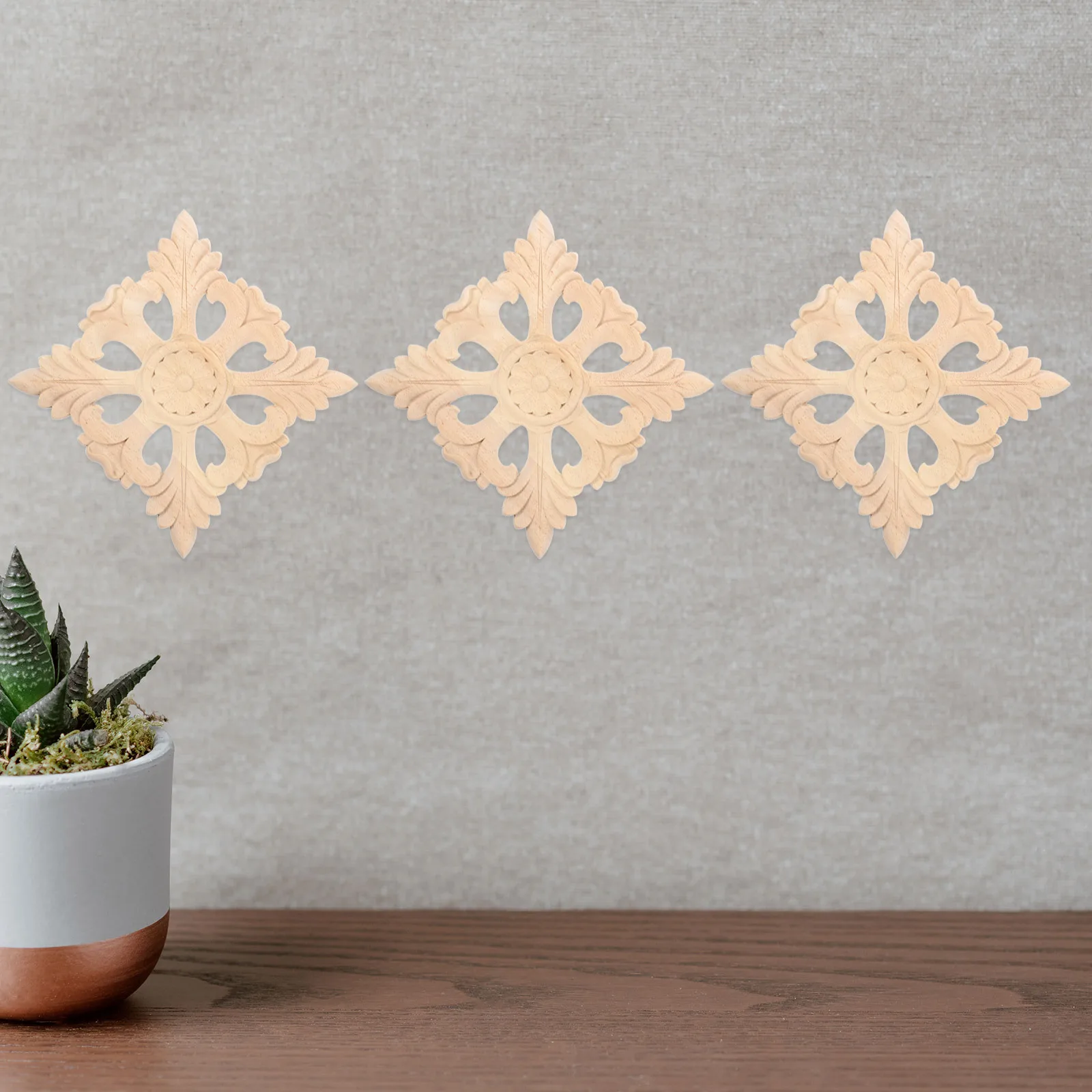 

Wooden Wall Art Decorative Hollow Carved Wood Wall Decor Rustic Decor for Home Living Room Office Bar Cafe Cafe Decoration