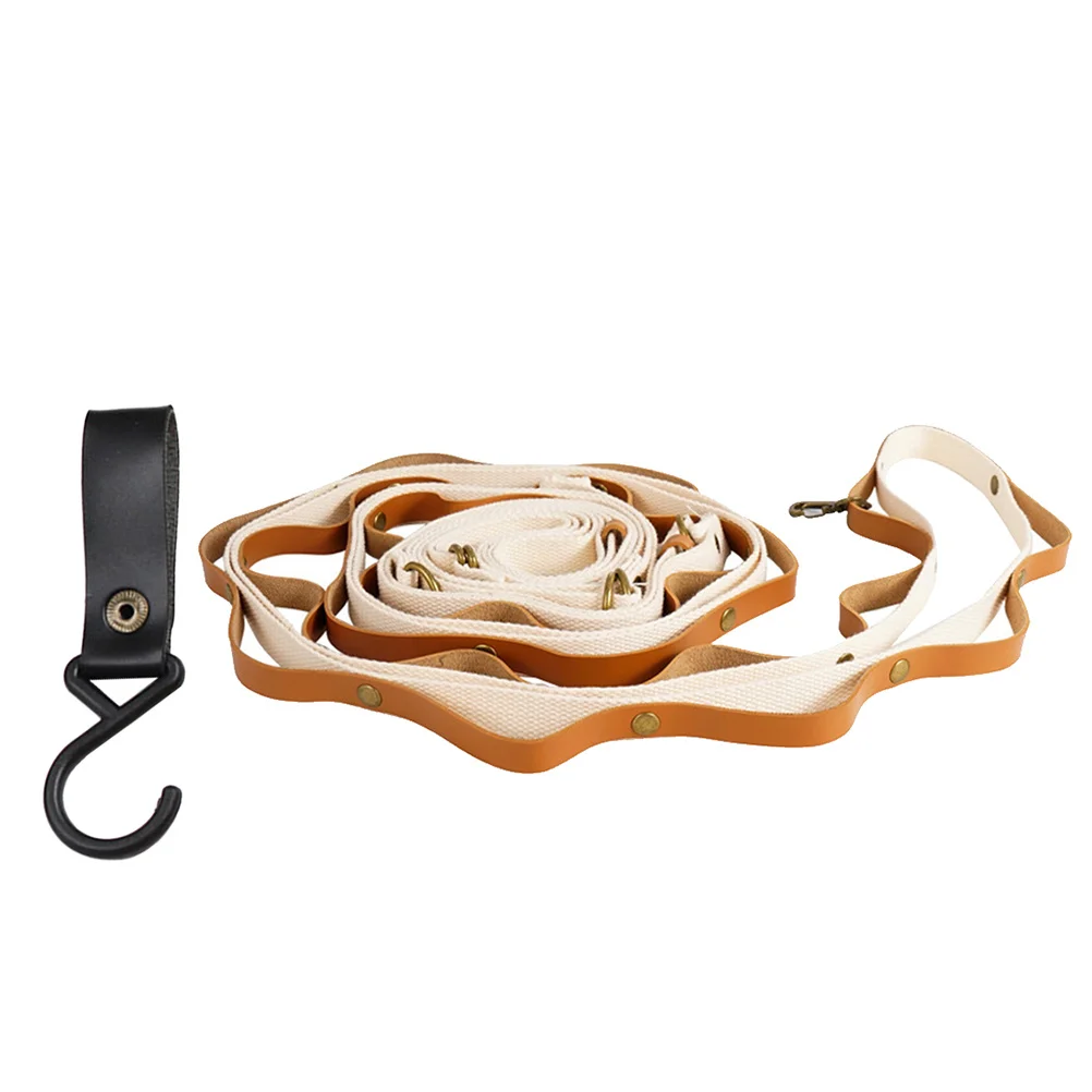 

Sturdy Robust Heavy Duty Capacity Camping Hanging Rope Clothesline Strap Tent Storage Rope Ideal for Backpacking Hiking Picnic