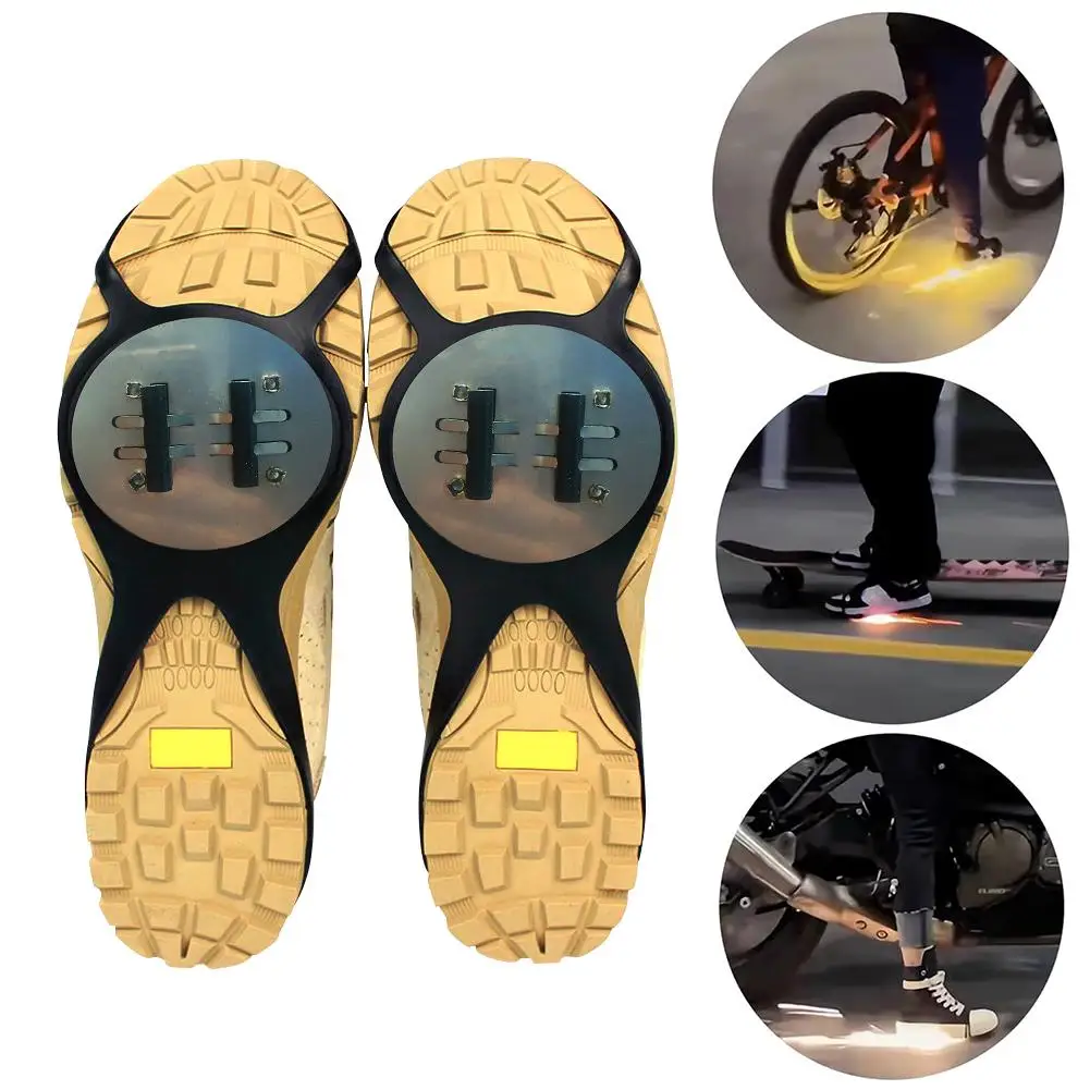 New Bicycle Motorcycle Sole Special Effect Flame Device Outdoor Spark Cycling Spark Skateboard Spark Riding Tool