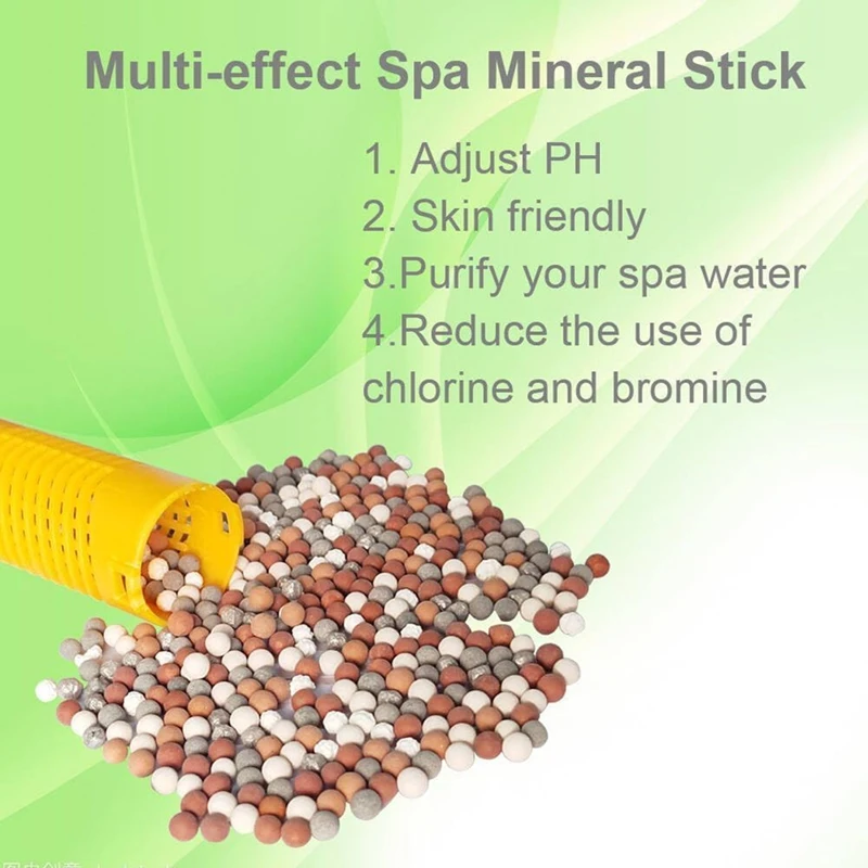 ABKP-3Pack سبا العصي المعدنية، حوض استحمام ساخن المعدنية عصا إدراج تصفية لمرشحات المنتجعات الصحية حمام سباحة بركة السمك