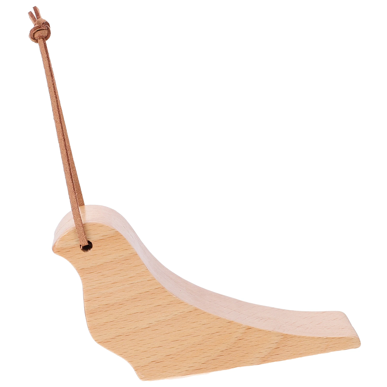 

Wood Bird Door Stopper Nail Free Wedge Mute Protector Compact Lightweight Easy Use Wall Bedroom Door Stop Adorn Punch Free