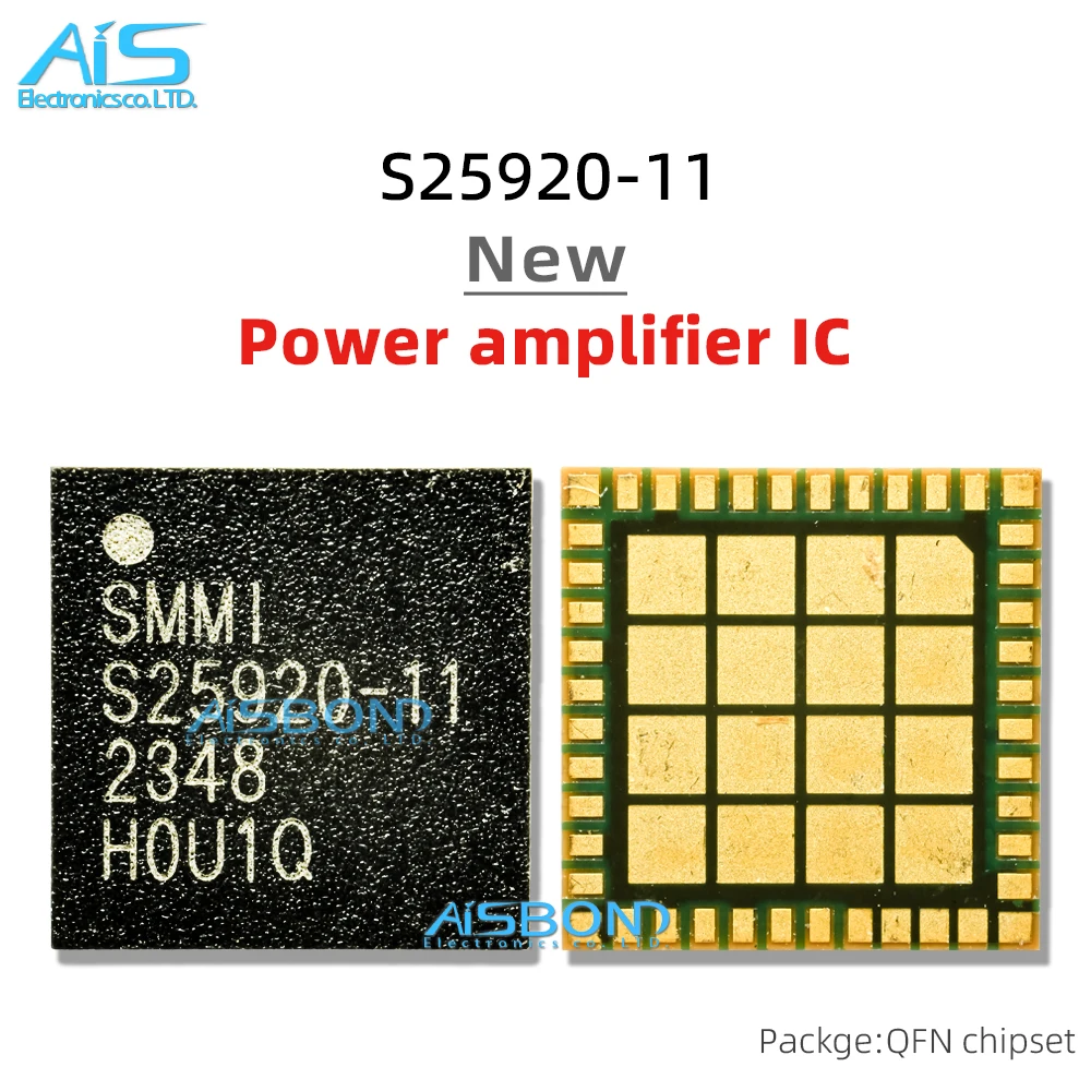 

2 шт./лот, новый SMMI S2916-51 S25920-11 PA IC для усилителя мощности мобильного телефона IC S2916 51 чип модуля сигнала