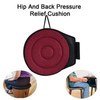 360-Degree Rotating Seat Cushion AntiSlip Textured Wear Resistant Washable Ergonomic Elderly Support Cushion Car Swivel Seat Pad