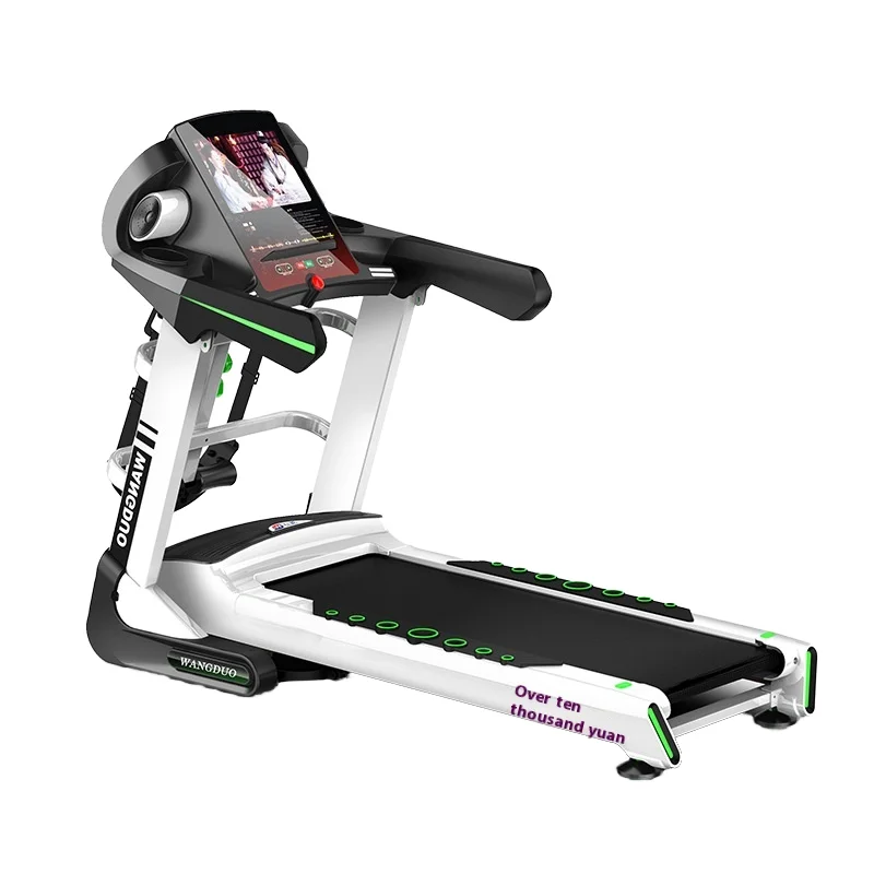 

Ультра-тихая электрическая беговая дорожка для домашнего использования, двигатель мощностью 2,5 л.с., складной с сенсорным экраном, установка не требуется