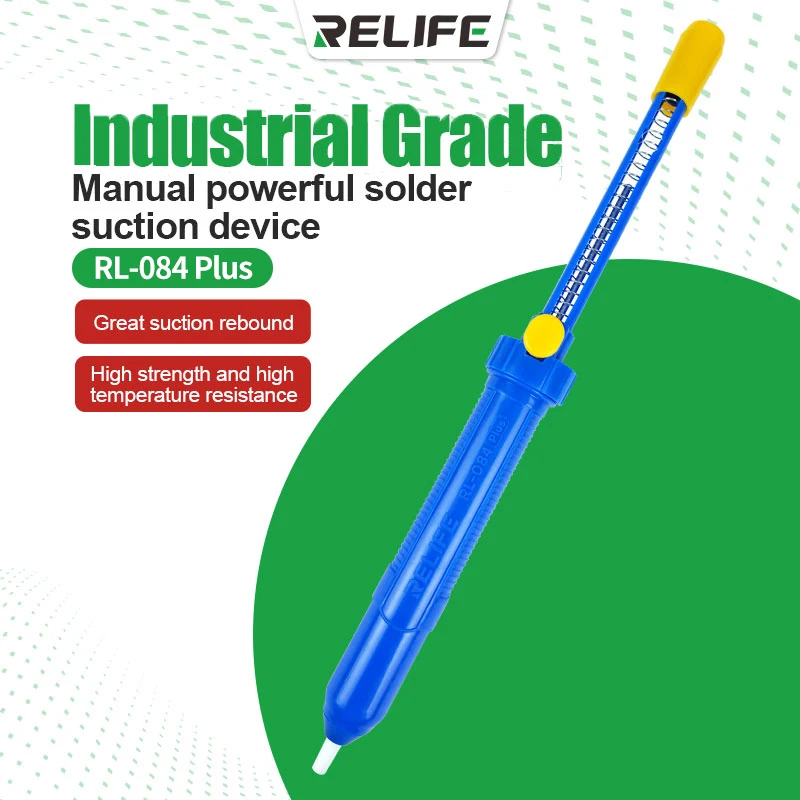 RELIFE RL-084Plus مسدس لحام يدوي مناسب للوحة الأم PCB المكونات الإلكترونية أداة لحام وإزالة اللحام