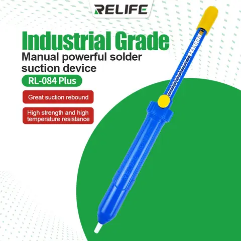 RELIFE RL-084Plus 수동 납땜 건, 마더보드 PCB 전자 부품 용접 및 납땜 제거 납땜 도구에 적합