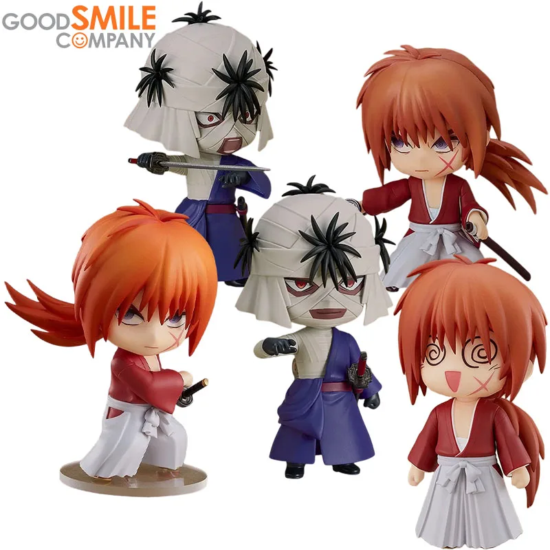 

In Stock Good Smile Company Genuine Nendoroid Rurouni Kenshin Himura Kenshin Anime Character Gift Collection Action Toys Model