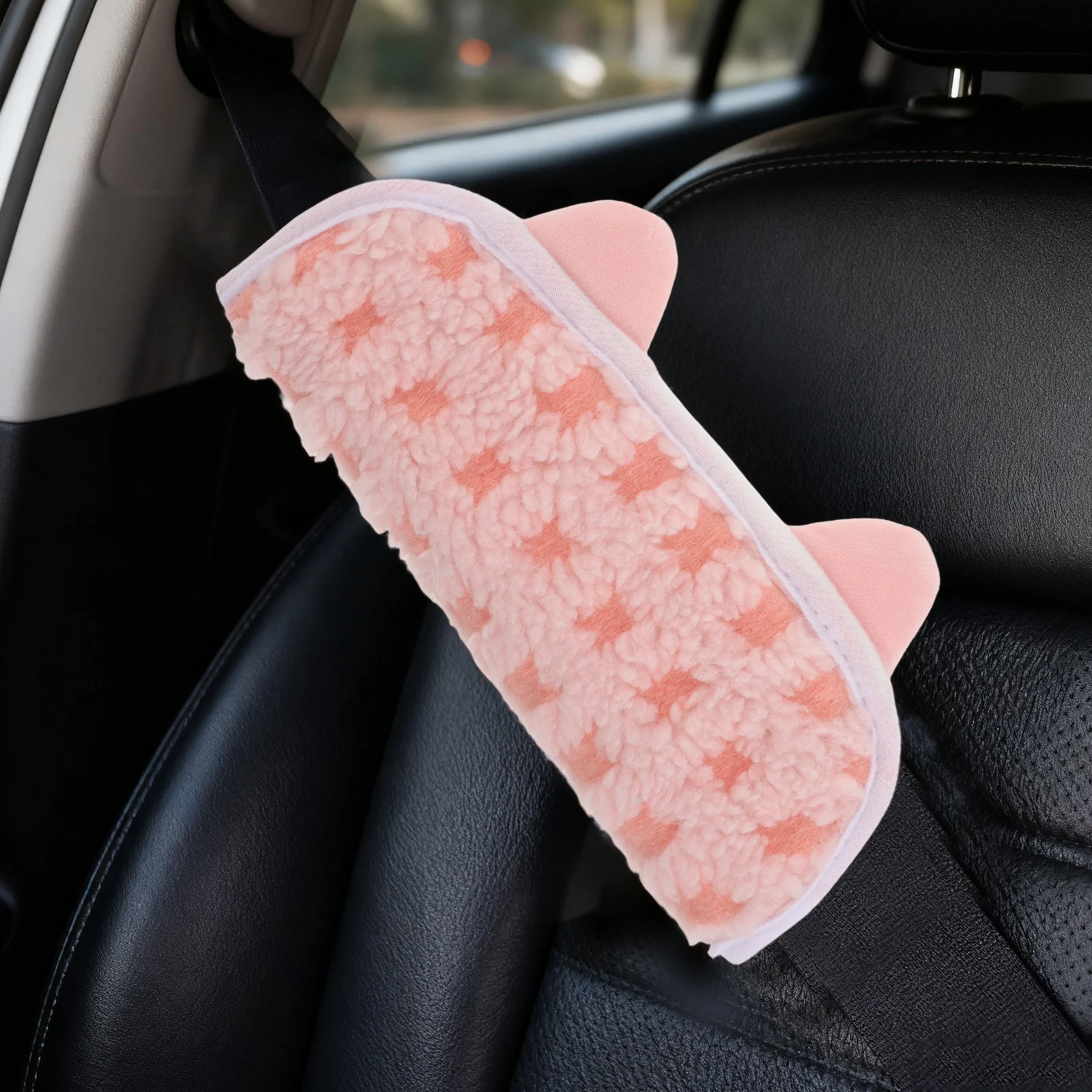 

Cover Pad Cartoon Style Shoulder Protector Auto Strap Cushion for Neck Passenger