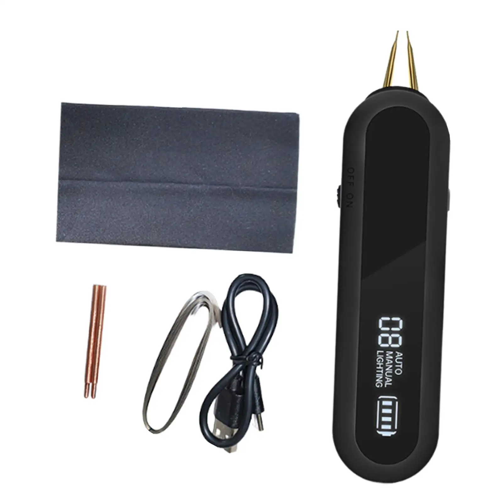 Handheld Mini Spot Welder with Multiple Protection Battery Welding Device for DIY Projects and Outdoor Use