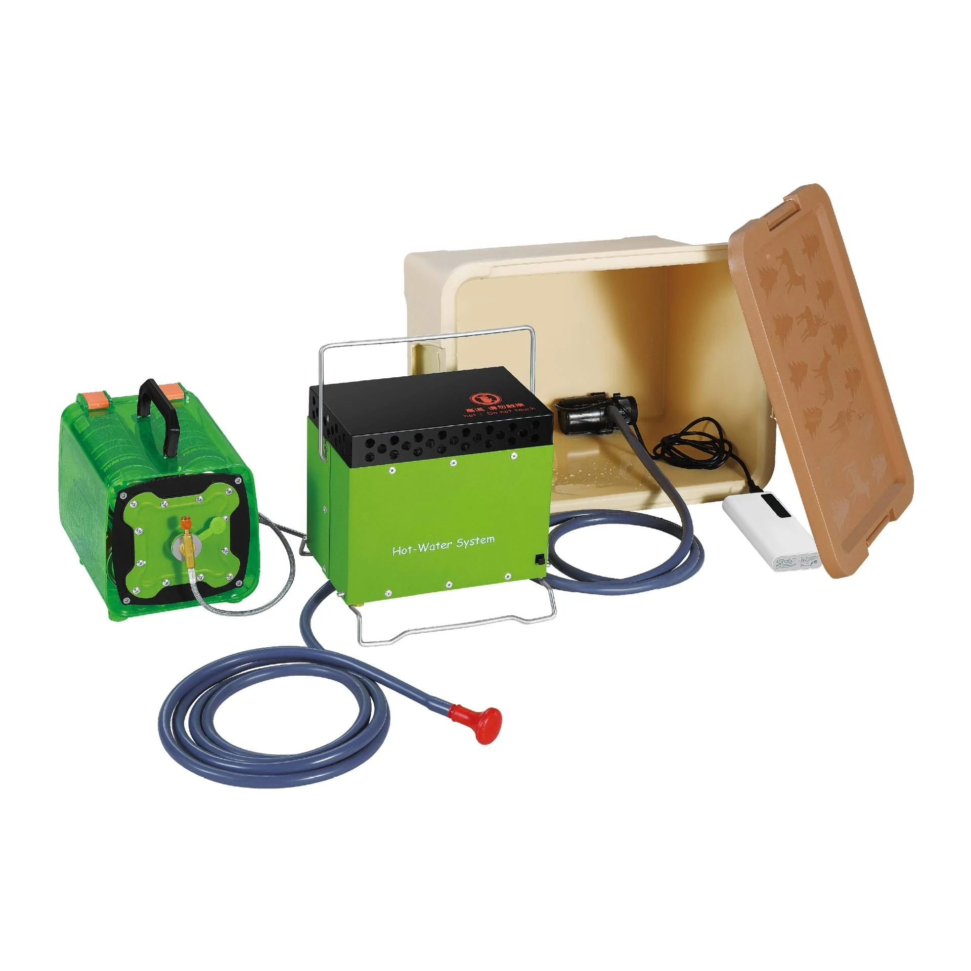Outdoor Camping Hot Water Shower - Draagbare, direct warm water geleverende douchesysteem