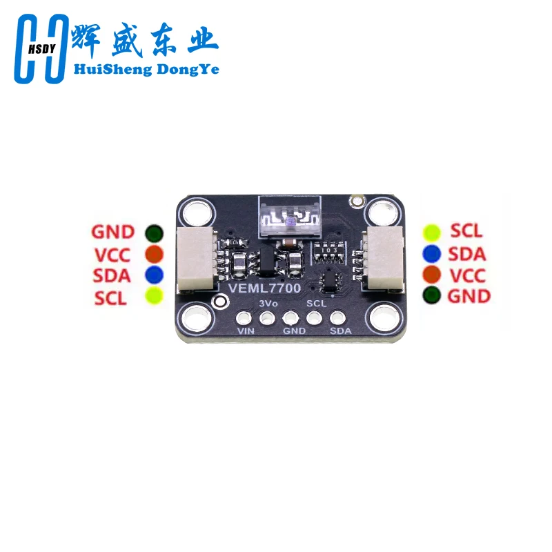 1/3PCS VEML7700 High Precision 16-bit Ambient Light Sensor Module with I2C STEMMA QT Qwiic 0~120k Lux Light Measuring Range