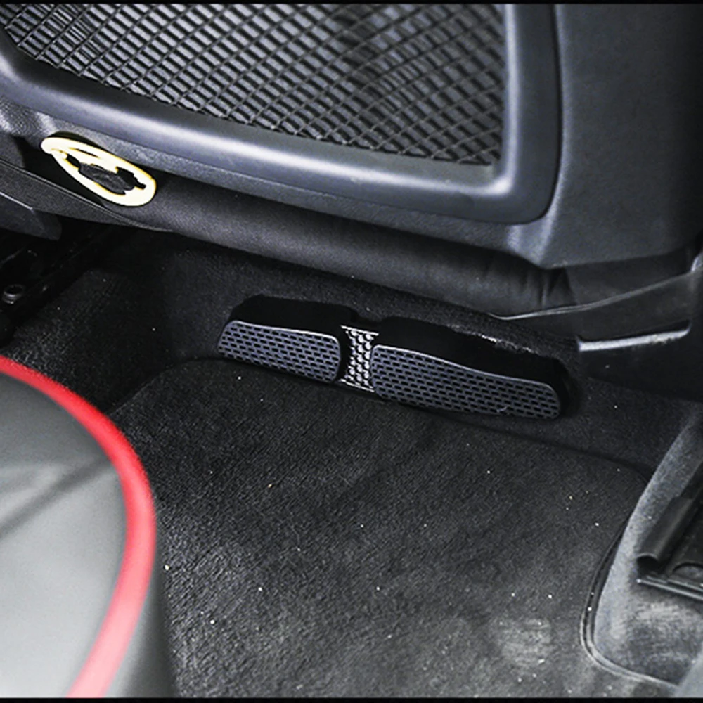 

AC Heat Floor Air Conditioner Duct Vent Outlet Grille Cover trim Anti Blocking Cover For Volkswagen vw t-roc golf 7 MK7 7.5