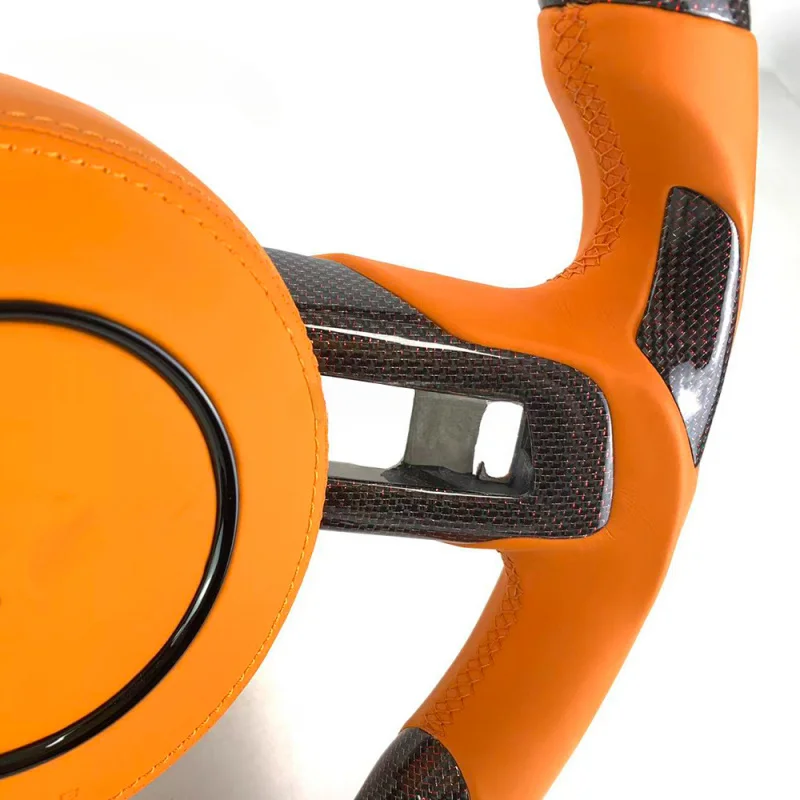 For Ford Mustang/Raptor F-150/Ranger/Focus High-Quality Customizable Carbon Fiber Steering Wheel 2015-2019