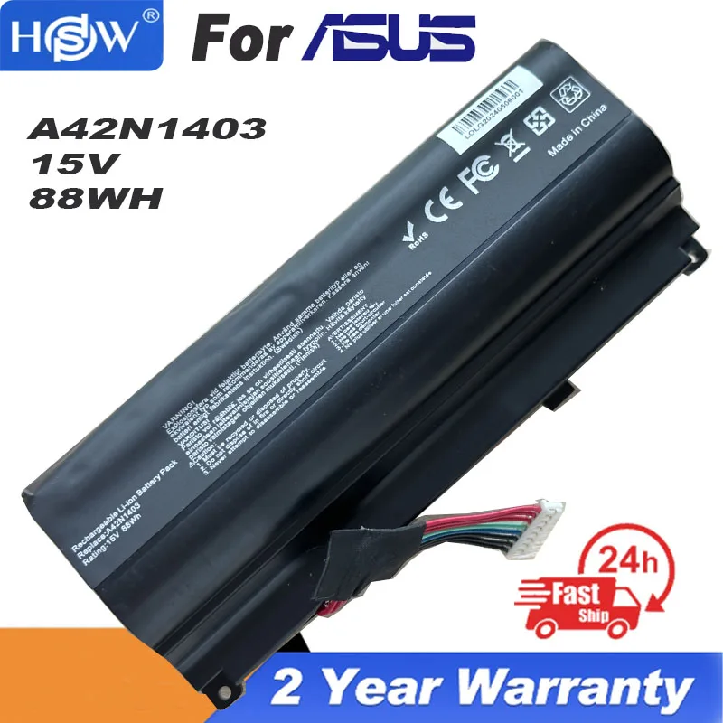 Battery for ASUS ROG G751JL 17.3