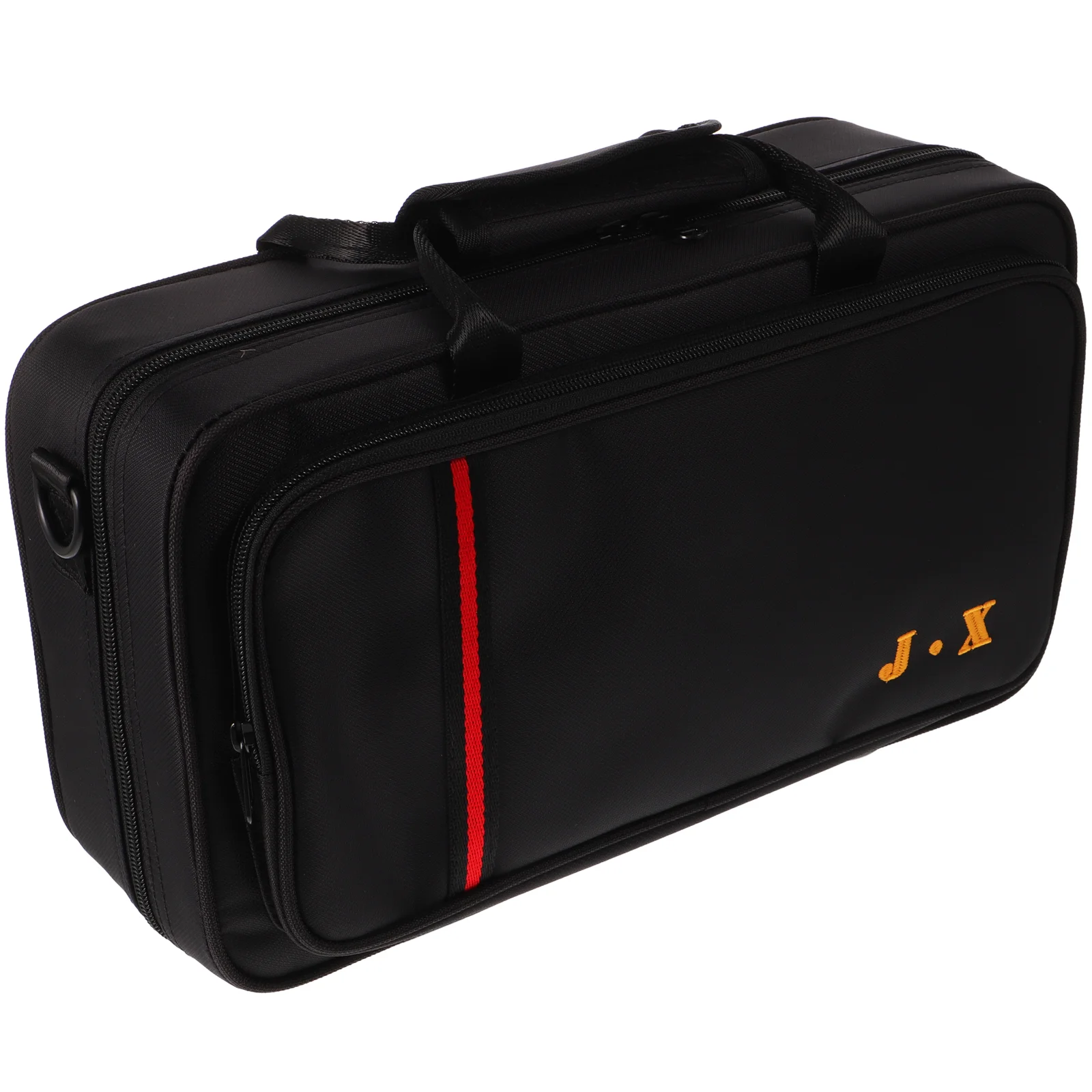 

Clarinet Backpack Instrument Supplies Portable Tube Storage Bag Backpacks Double Strap Holder Pu Case Oxford Fabric Bags Man