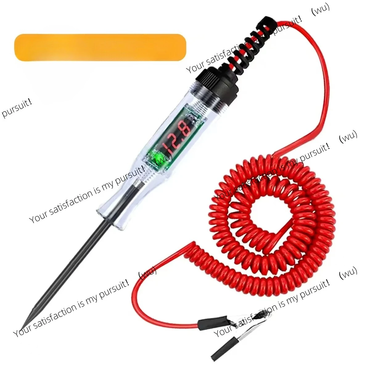 6pcs 6/12/24 V Automotive Truck Voltage Circuit Test Pen, 5-90V Digital Display Automotive Test Lamp Probe