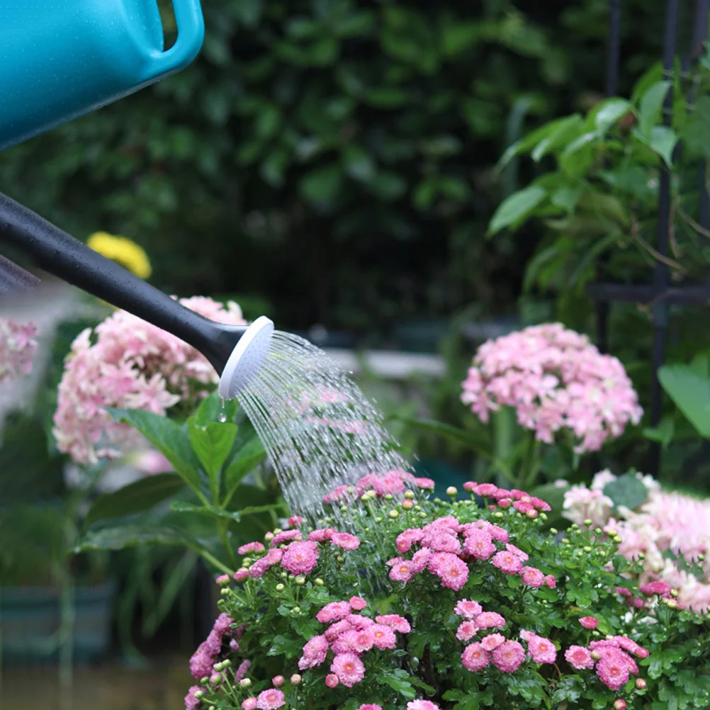

1Pcs Durable Plastic Watering Can Long Spout Large Capacity Flower Watering Pot Garden Tool Comfortable Hold Green 5L Easy Use