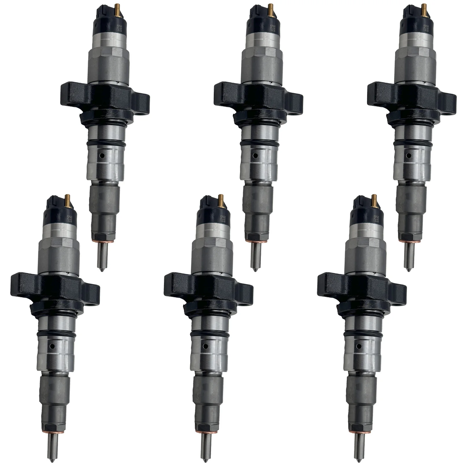 

6PCS Fuel injectors 0445120028 Fits for Iveco NEF180E.A001 NEF180E.A002 NEF180E.R980 NEF200E.A001 NEF200E.A002 NEF200E.A551