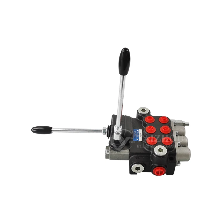 Eternal Manual Operated Monoblock Hydraulic Directional Control Valves 2P120 3P120 4P120 P80 P120 P240 with 1 Year Warranty