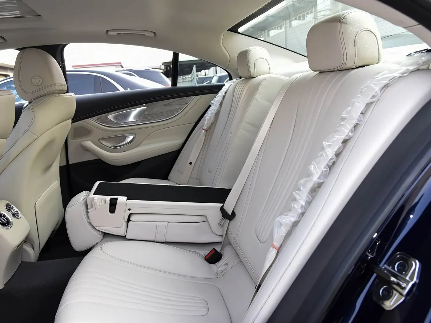 Spezieller Autositzbezug für Mercedes Benz CLS 2018 2019 2020 2021 2022 2023, PU-Leder Sitzkissen-Schutz, Autositzbezüge – Detail 5