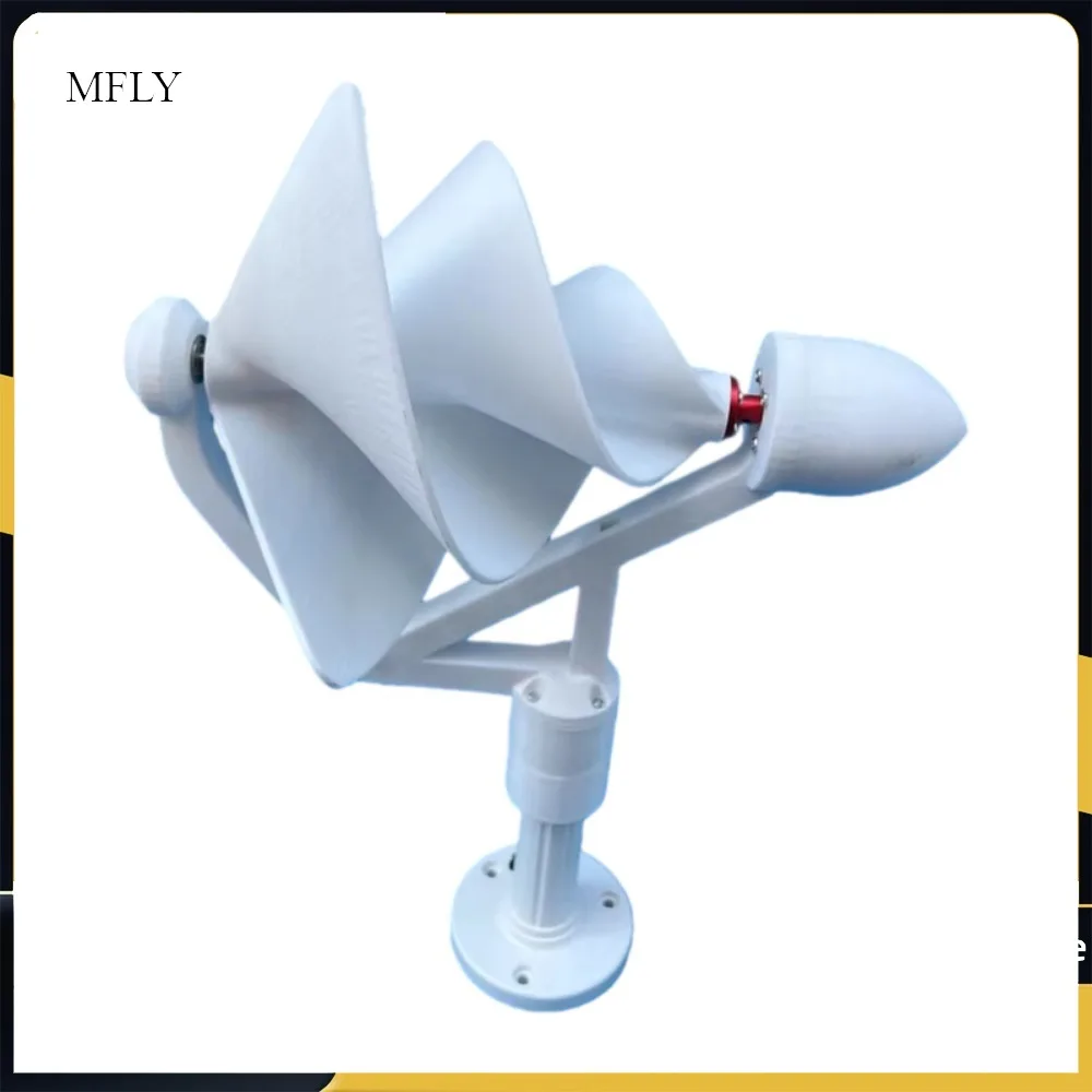 12V DC Output, Low Start Wind Speed (1.5m/s), Effective Three-Phase PM Brushless Generator, Micro Wind Turbine Generator 50W