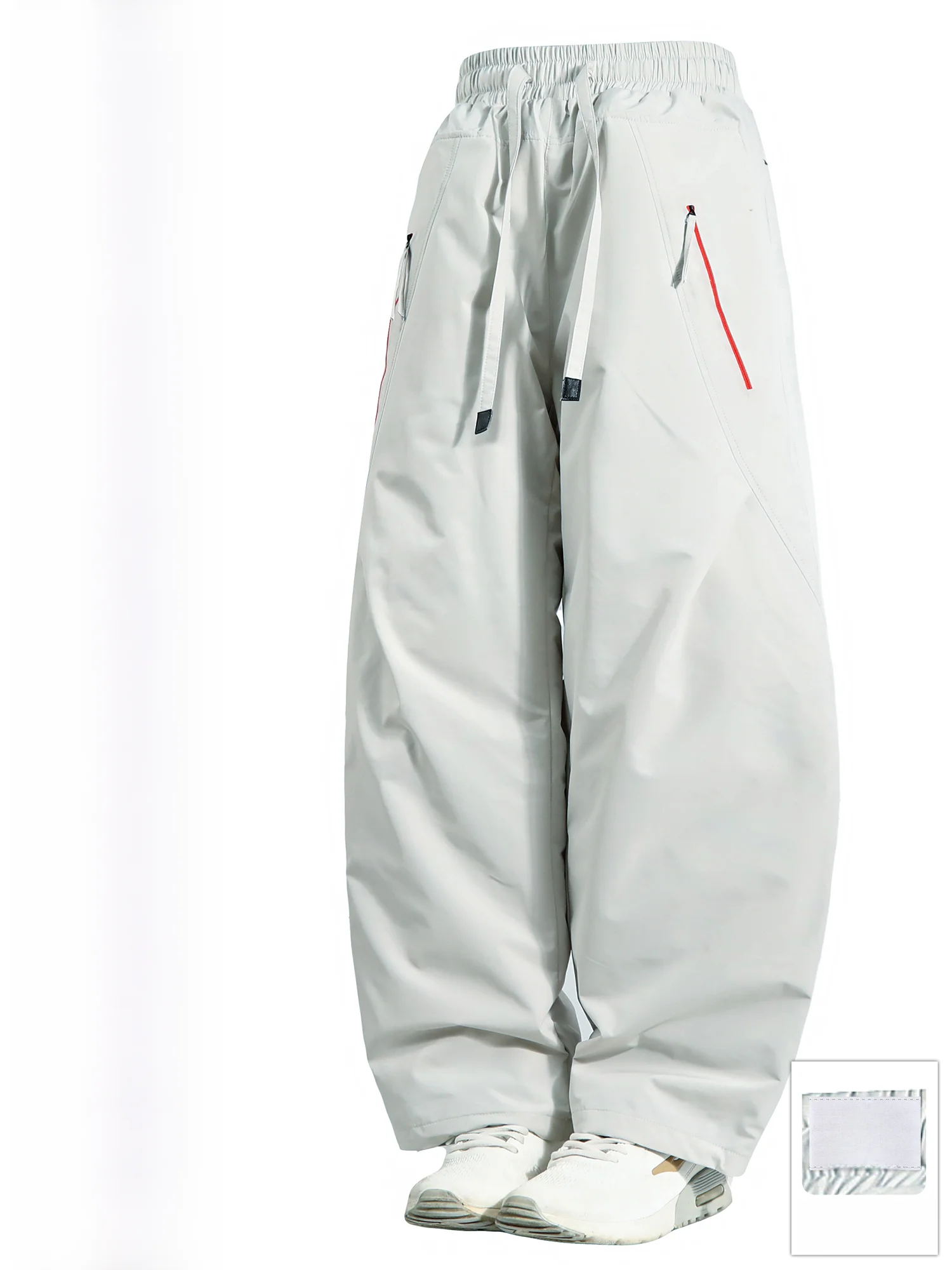 

PaulFrank Simptic Warmth Men's down Pants Straight Leg Casual Long Trousers Winter Faion Youth Trend Polyester Fiber