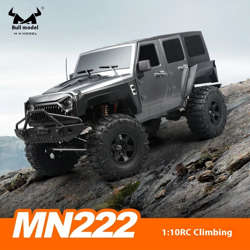 Four-wheel drive toy car Mangniu 1:10 new product MN222 model climbing car power high-strength RC remote control model off-road