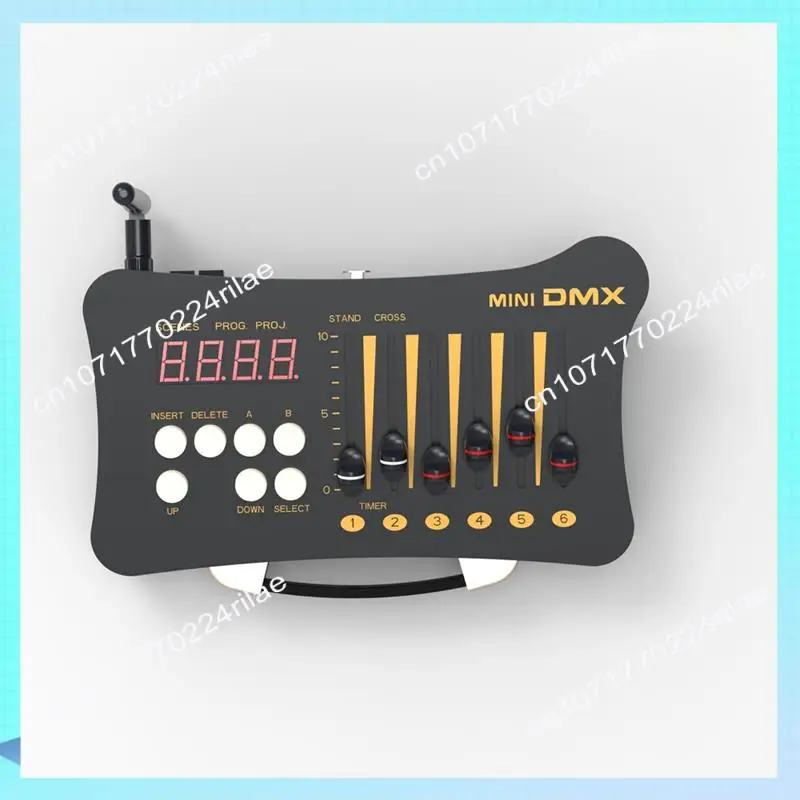 A17Z Mini Portable DMX 512 Controller Stage Lighting Controller Moving Moving  Light Controller Dimming Console
