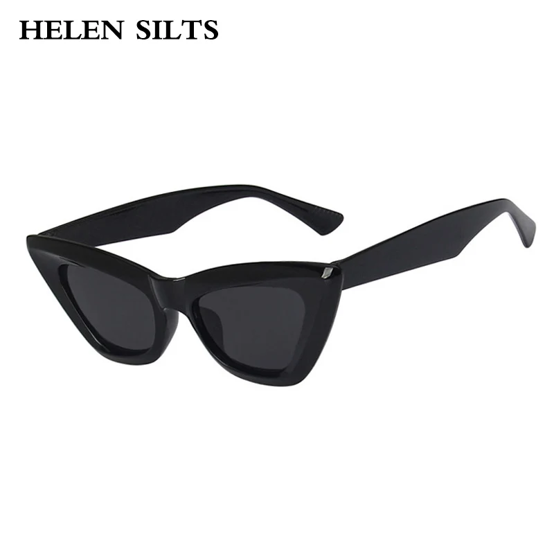 Vintage Cat Eye Sunglasses Women 2024 New Design Fashion Shades Sun Glasses Female Hip Hop Punk Outdoor Eyewear UV400