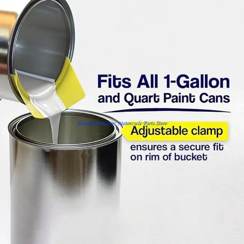 

H7BD Handy Paint Bucket Accessory Practical Paint Can Pouring Aid for Flow Control