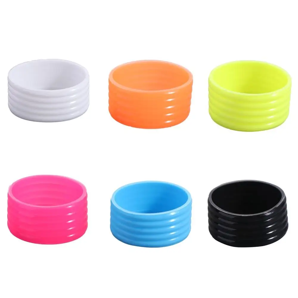 

4Pcs Silicone Tennis Racket Grip Ring Handle Closure Stretchy Tennis Racket Handle's Rubber Ring Tennis Racquet Band Overgrips