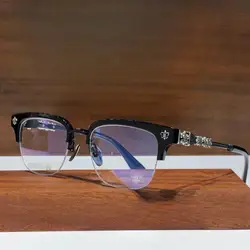High Quality Fashion Reading Glasses Men Titanium Designer Luxury Brand Retro Women Eyeglasses Frame Prescription Myopia Eyewear