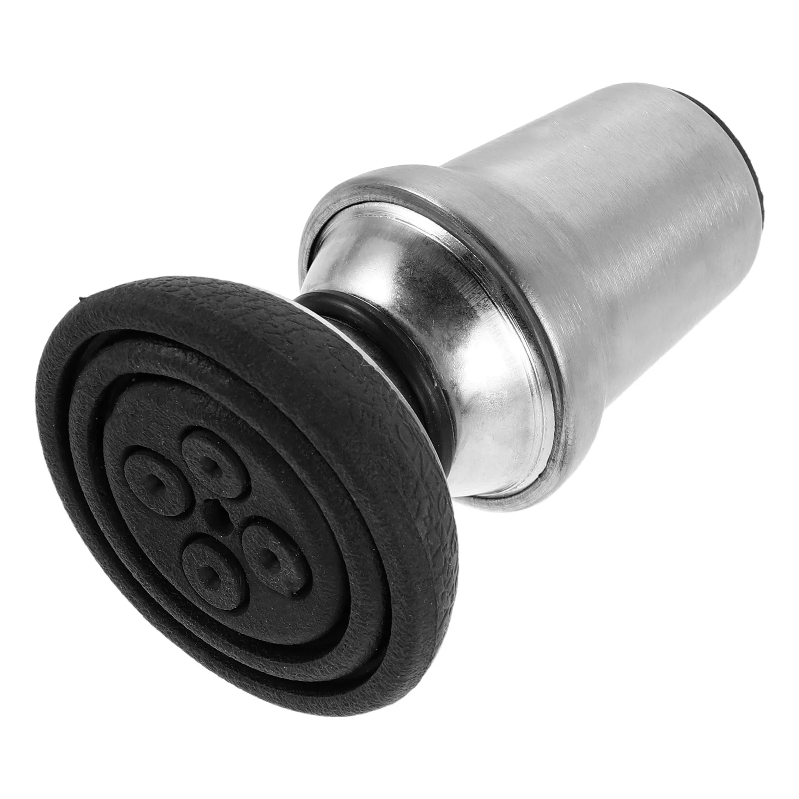 360 Degree Rotating Crutch Tip Articulating Jointed Cane Foot Cap Universal Fit Stainless Steel Rubber Anti Slip Traction