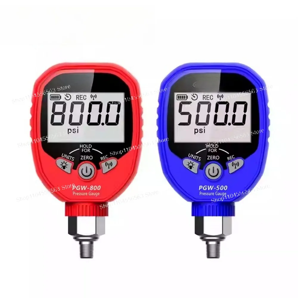 Freon R134a Wireless Manifold Gauge Set - PT-500&PT-800 Digital Pressure Tool for HVAC Maintenance
