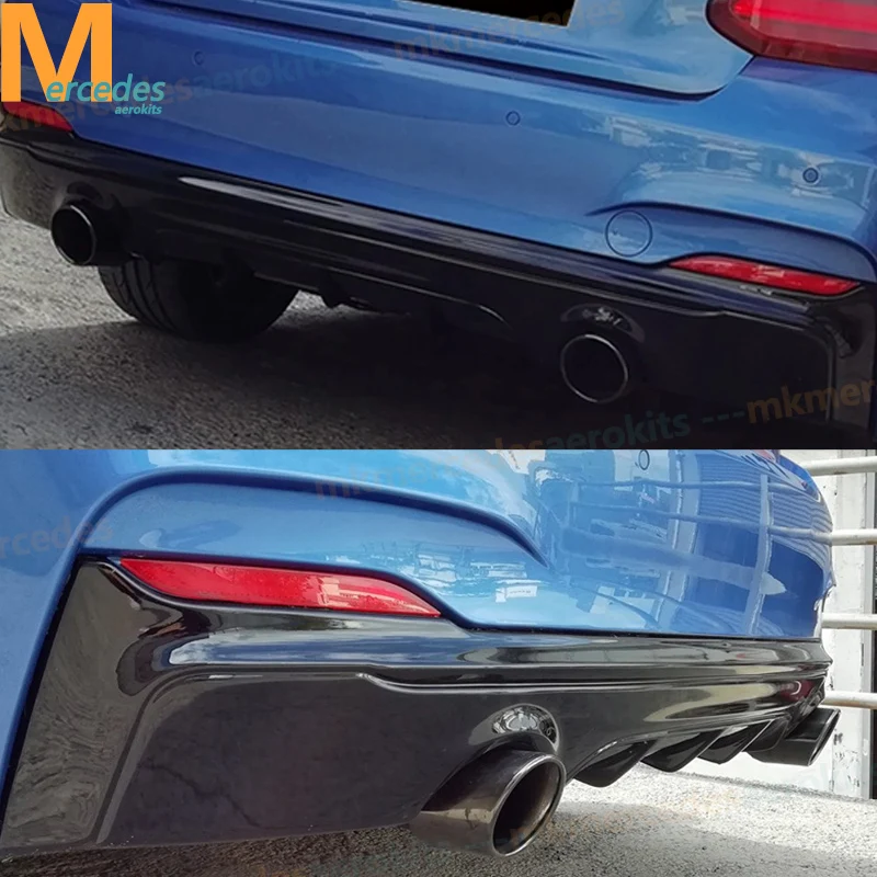 

MagicKit For BMW 2 Series F22 F23 220i 230i M235i M240i 2013-2018 M Sport Performance Rear Bumper Diffuser Tuning Glossy Black