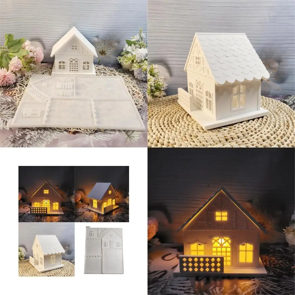 

X4ya прочные домашние аксессуары Силиконовая плесень высокая точность Силиконовая заборная плесень для художественных проектов