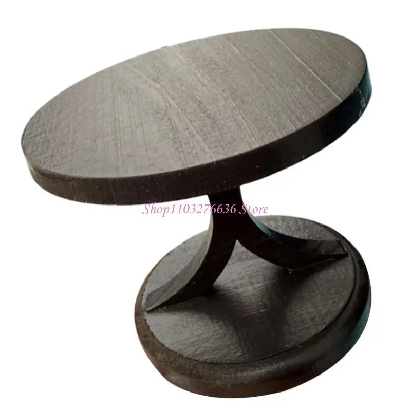 R6FD 1:12 모델 미니어처 엔드 테이블 인형 인형 거실 금속 테이블 가구 인형 하우스 장식 디스플레이 액세서리