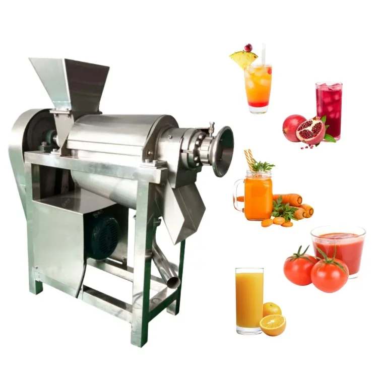 【Hot】Commercial Fruit Pulper Small Coconut Milk Juicer Machine Beet Caraud Juice Make Press Machine