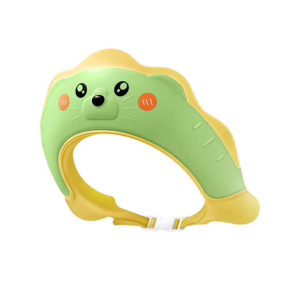 

Регулируемая детская шапочка для душа, защита глаз и ушей, защита для головы, детская шапочка для душа, щит в форме морского льва