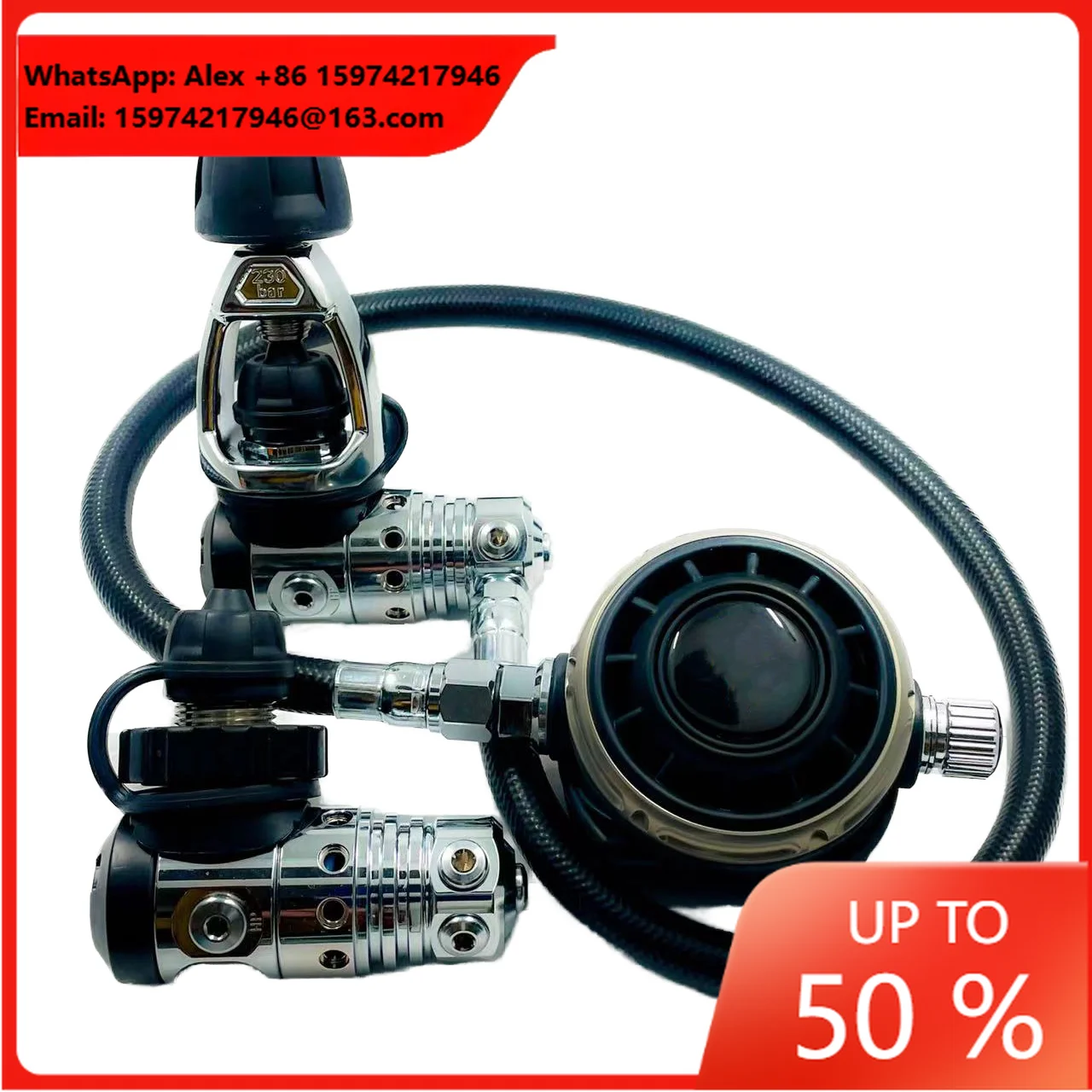 Fast Delivery Super Quality Breathable 2nd Stage Diving Regulator For Diving Equipment Octopus Set