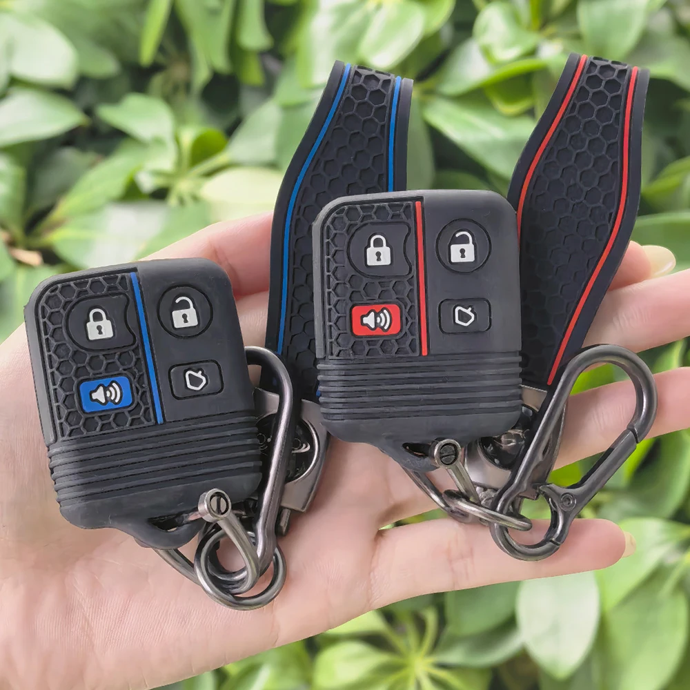 Car Key Case Shell For Ford Escape Exursion Explorer Mercury F150 Lincoln Mark Mazda B-Series Transit MK6 Mustang Focus