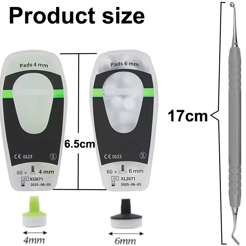 JAVIDENT Dental Filling Kit Foam Pad Molding Tools Handle Spatula Light Cure Resin Filling Materials Dentistry Teeth Whitening