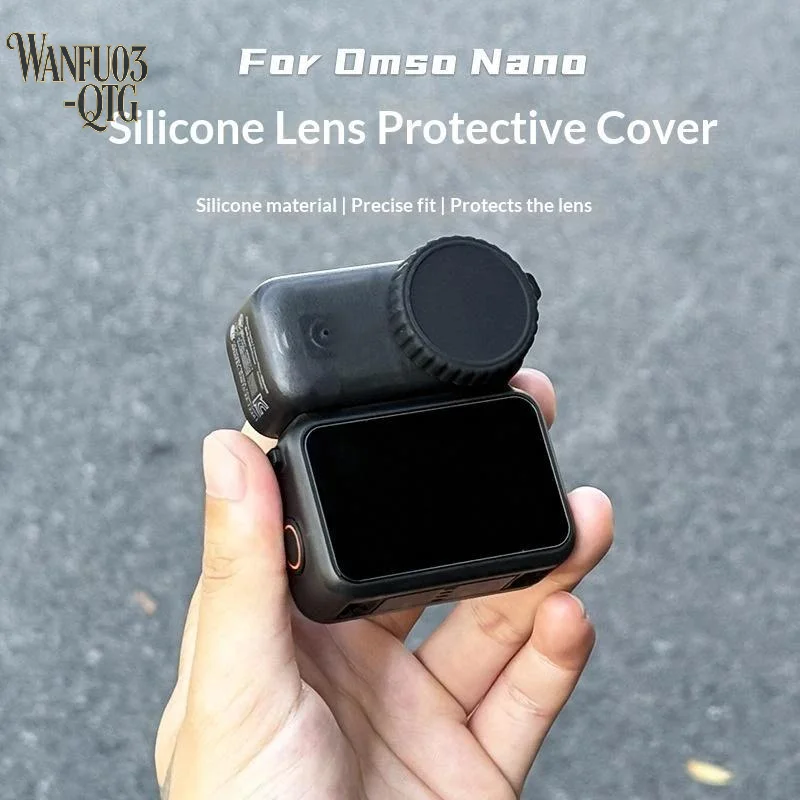 Hot Sale For Camera Lens Soft Silicone Protective Cover Black Dustproof Len Cap For Camera Accessories